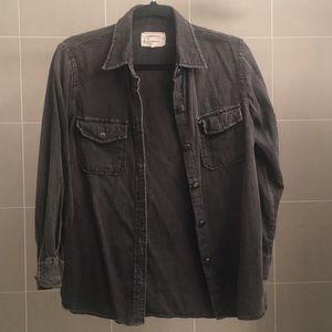 Black Current Elliot Denim Shirt